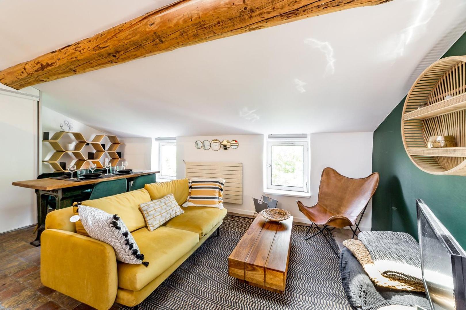 Apartmán Le Loft Des Artistes De La Croix-Rousse Ail Lyon Exteriér fotografie